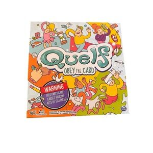Quelf Obey The Card Unpredictable Party Board Game Spin Master 20089939 Open Box
